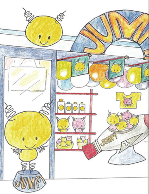 株式会社MDPオリジナルキャラクター「ジャンピー」大