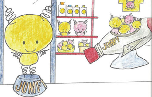 株式会社MDPオリジナルキャラクター「ジャンピー」大