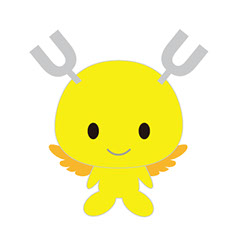 株式会社MDPオリジナルキャラクター「音叉くん」大