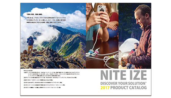 ナイトアイズ総合カタログの裏表紙大