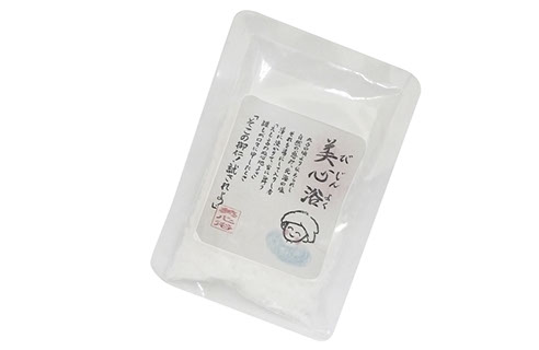 死海の塩入浴剤「美心浴」Sのパッケージ大
