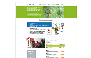 株式会社TAKESUMIホームページ大